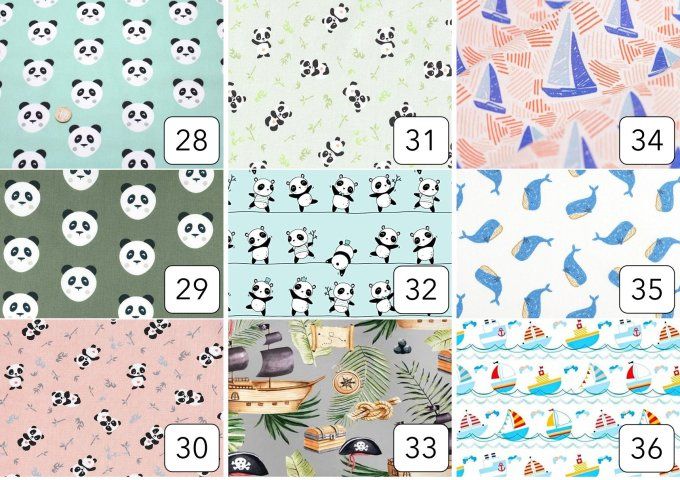 Serviette enfant avec rond intégré (modèle 28 à 36)