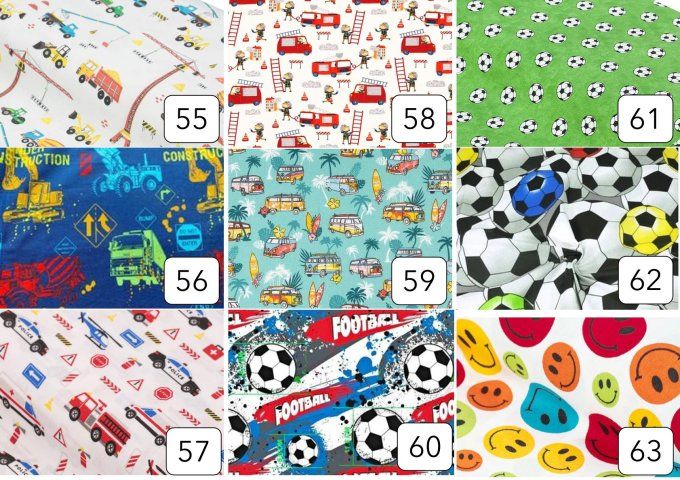 Serviette enfant avec rond intégré (modèle 55 à 63)