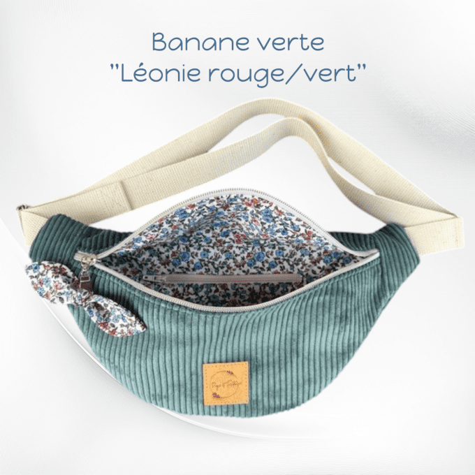 Sac banane vert