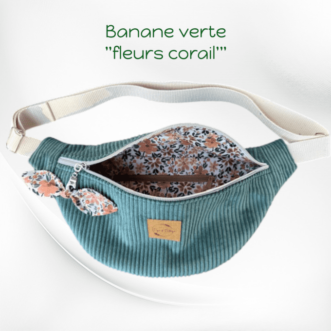 Sac banane vert