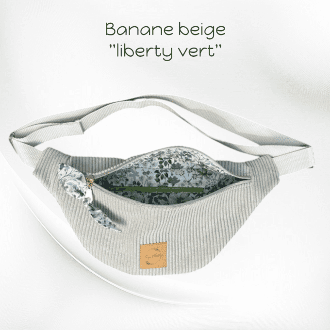 Sac banane BEIGE
