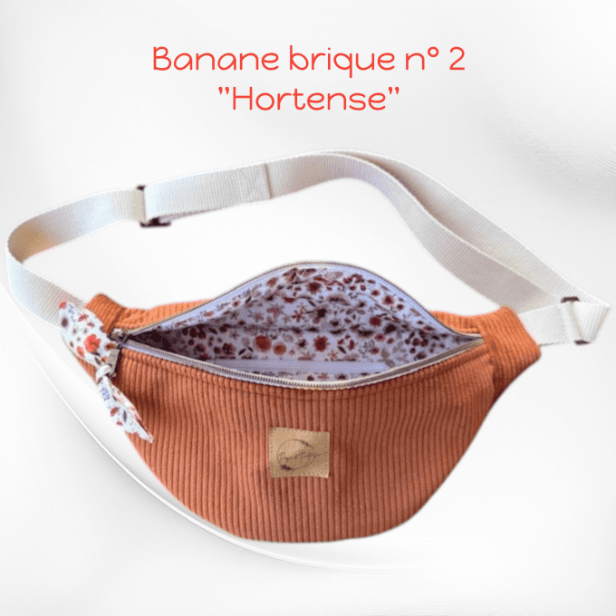 Sac banane BRIQUE