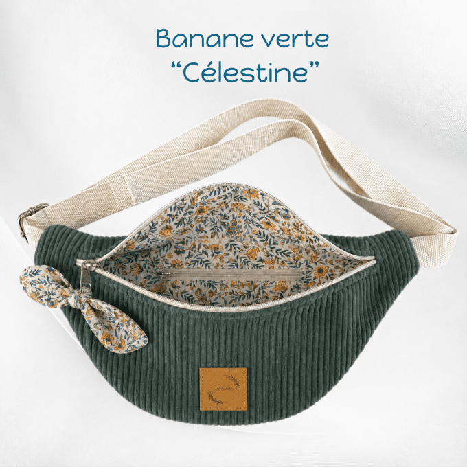 Sac banane VERT