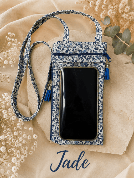pochette bandoulière tactile pour smartphone/téléphone portable