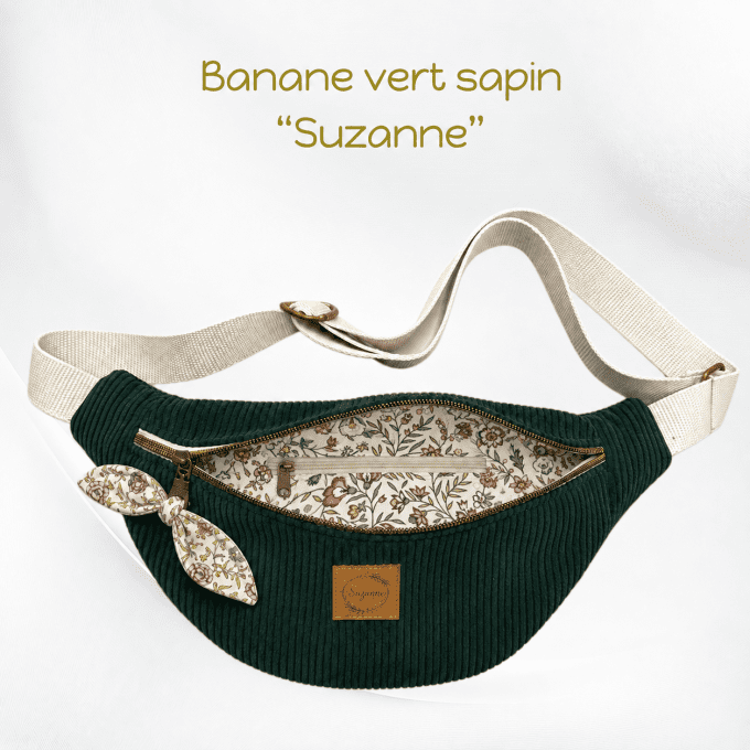 Sac banane VERT SAPIN