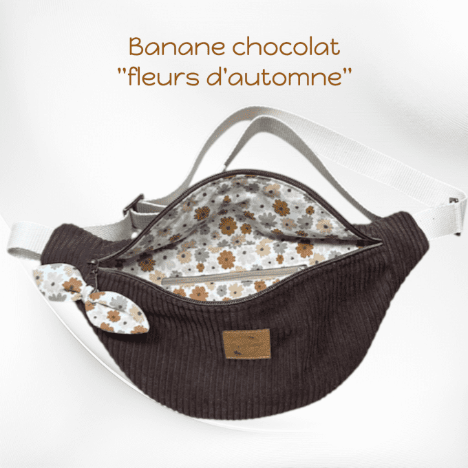 Sac banane MARRON 2