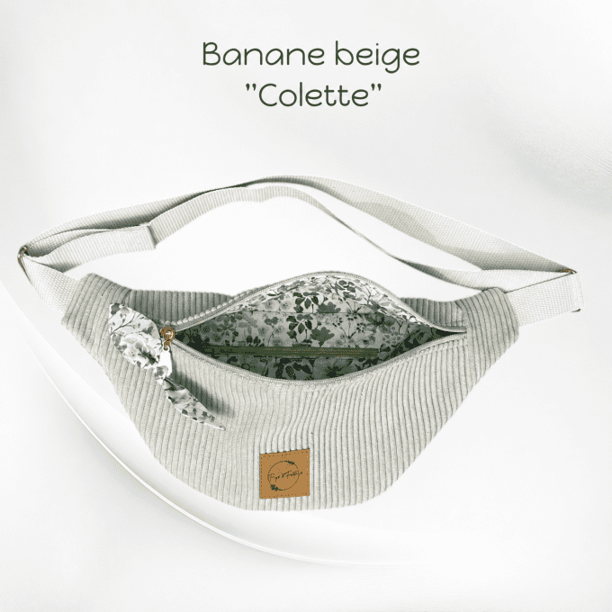 Sac banane BEIGE