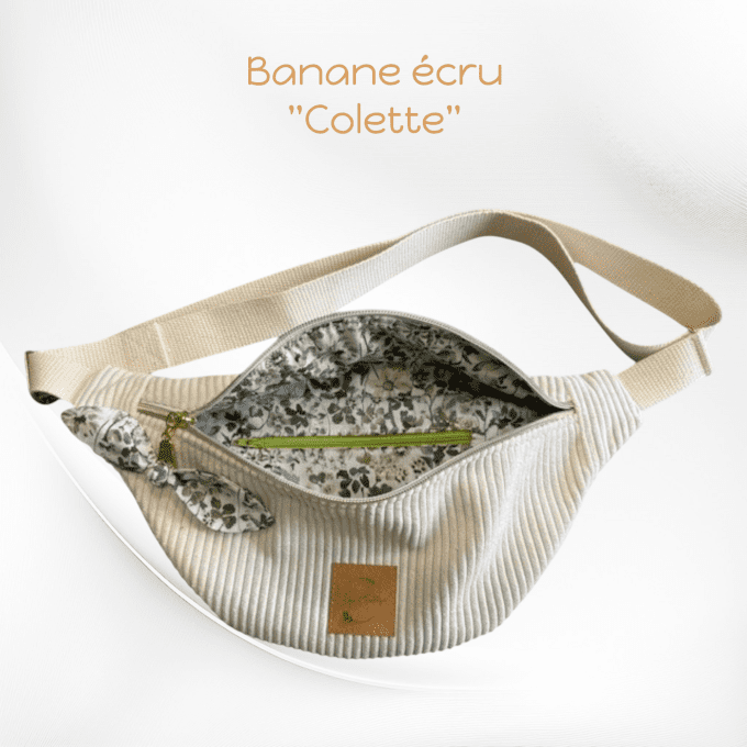 Sac banane ÉCRU
