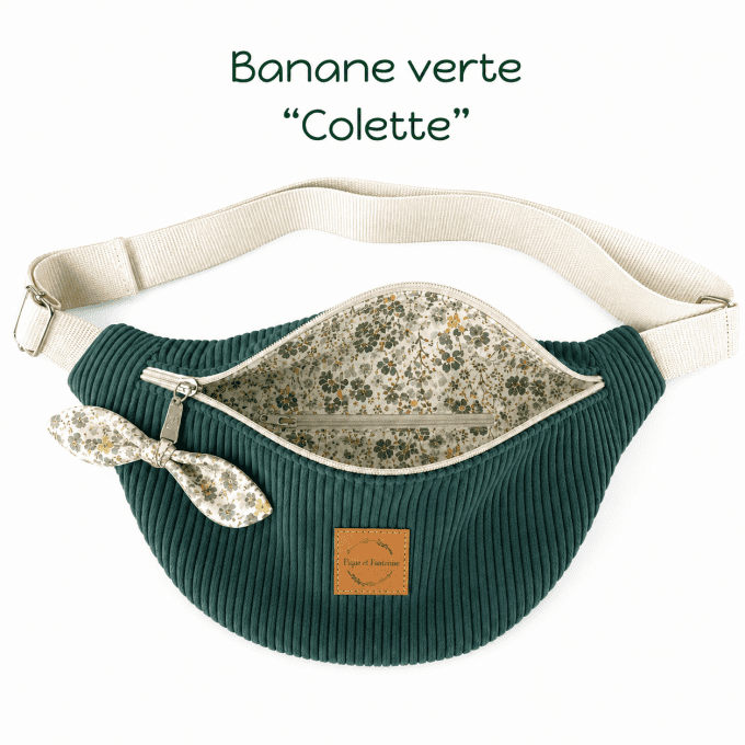 Sac banane VERT