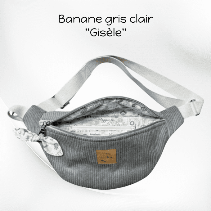 Sac banane GRIS
