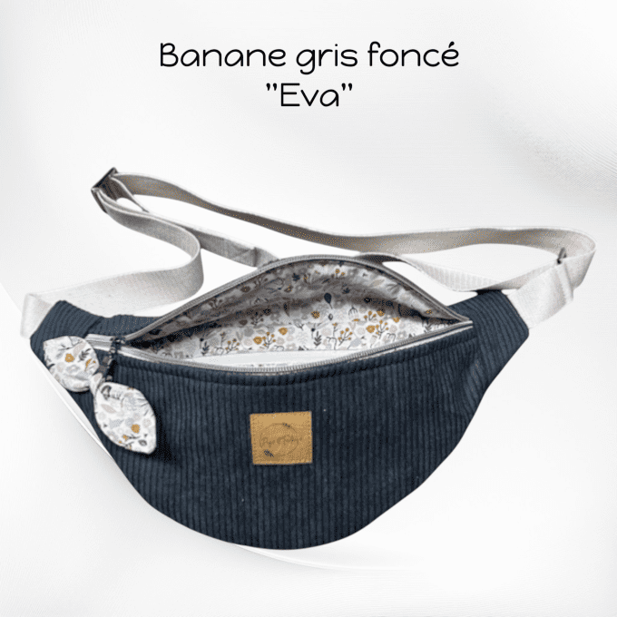 Sac banane GRIS