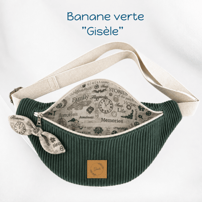 Sac banane VERT