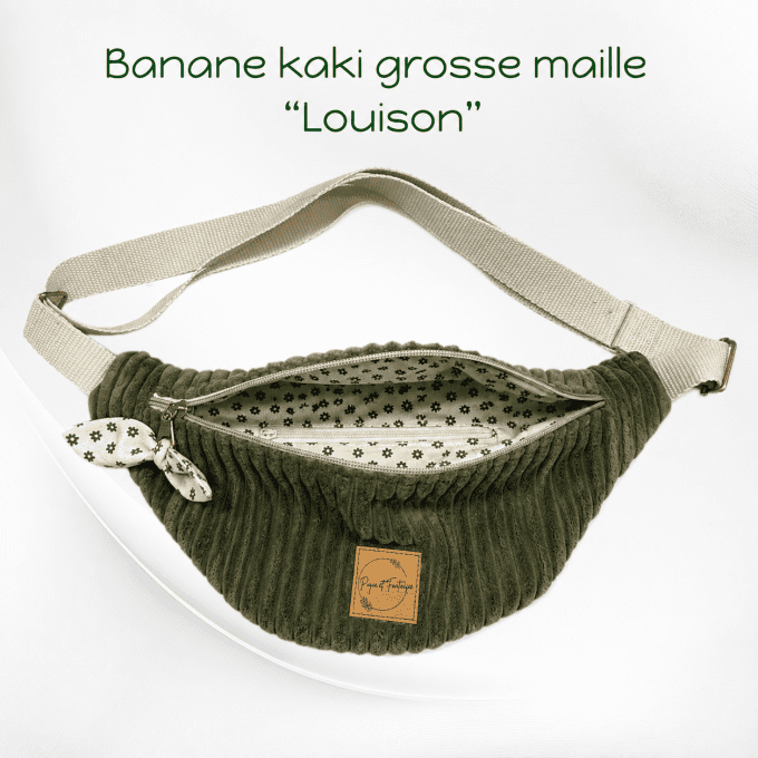 Sac banane "grosse maille"