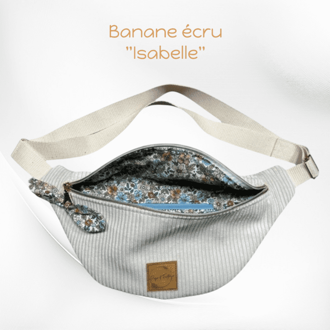 Sac banane ÉCRU
