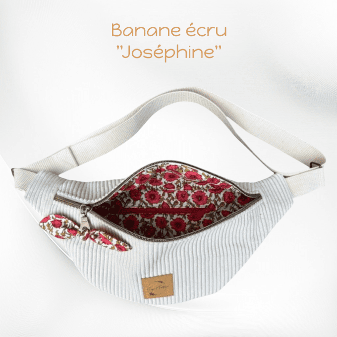 Sac banane ÉCRU