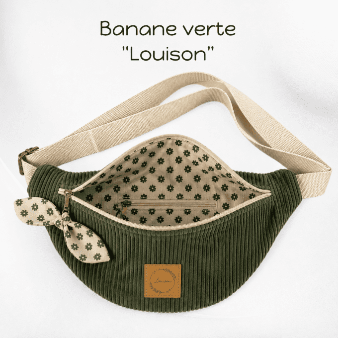 Sac banane VERT