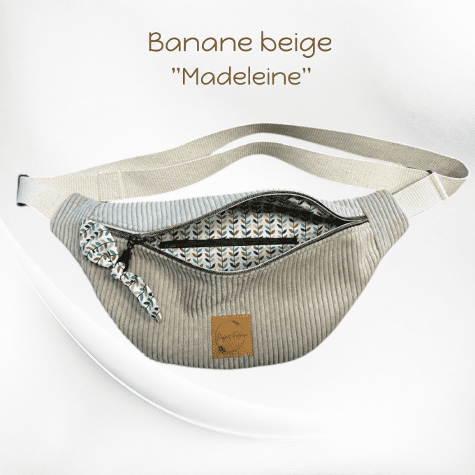 Sac banane BEIGE