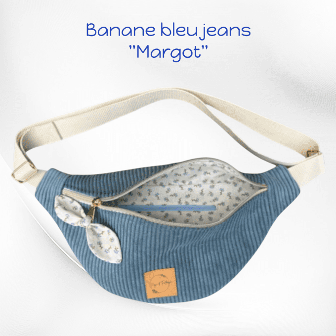 Sac banane BLEU JEANS