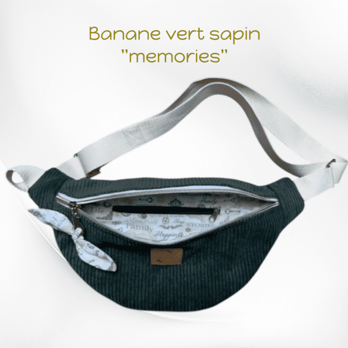 Sac banane vert