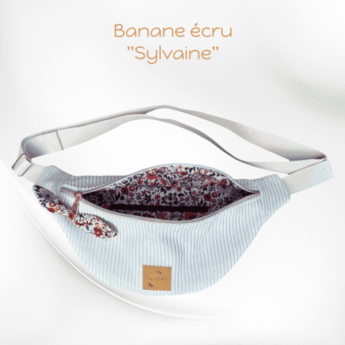 Sac banane ÉCRU