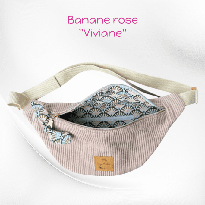 Sac banane ROSE