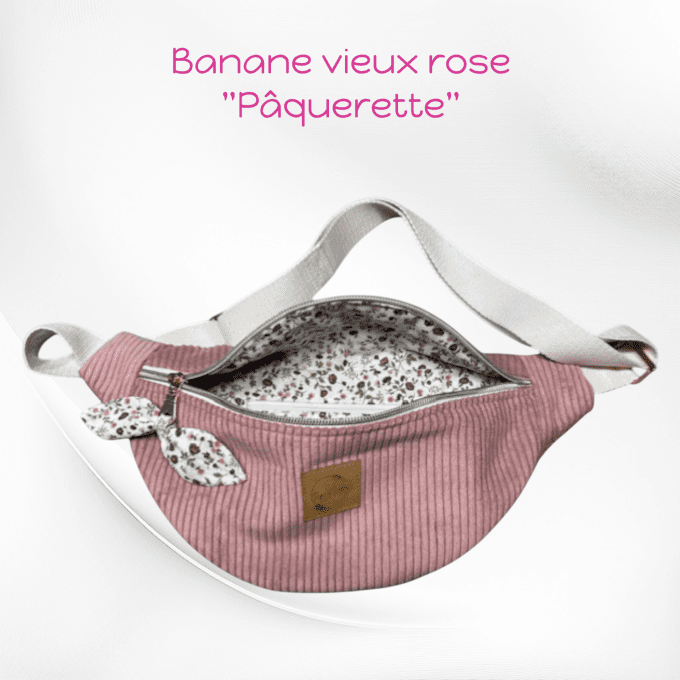 Sac banane ROSE