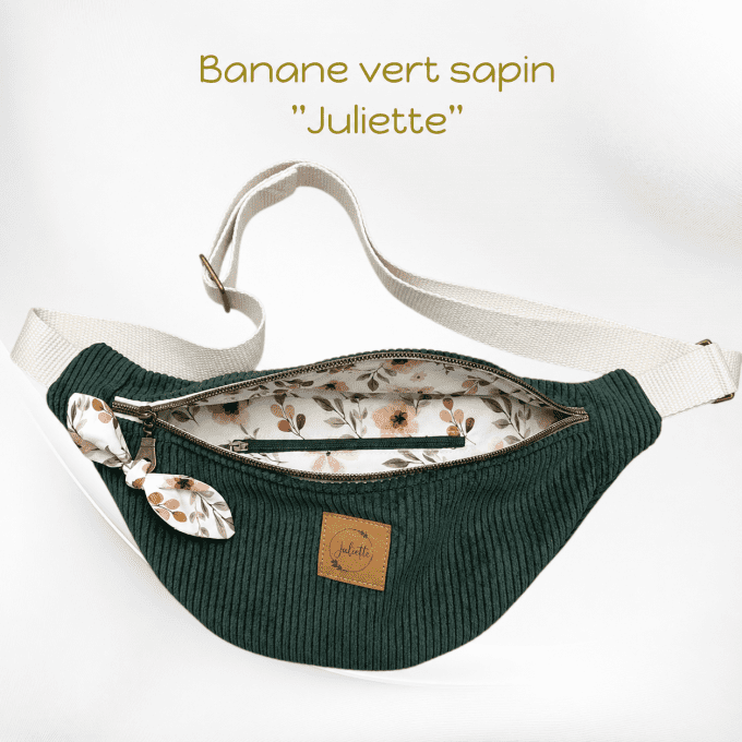 Sac banane VERT SAPIN