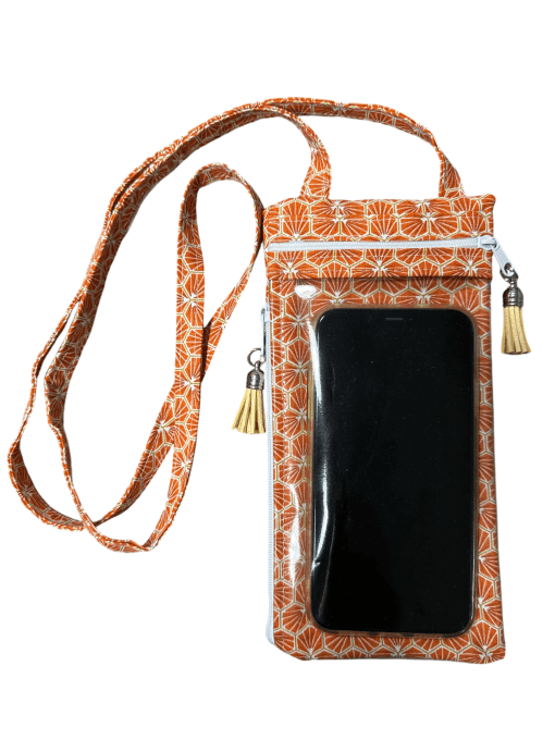 pochette bandoulière pour smartphone